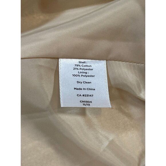 Talbots Petite Embellished Collar Peplum Jacket – Size 12P - Picture 7 of 7